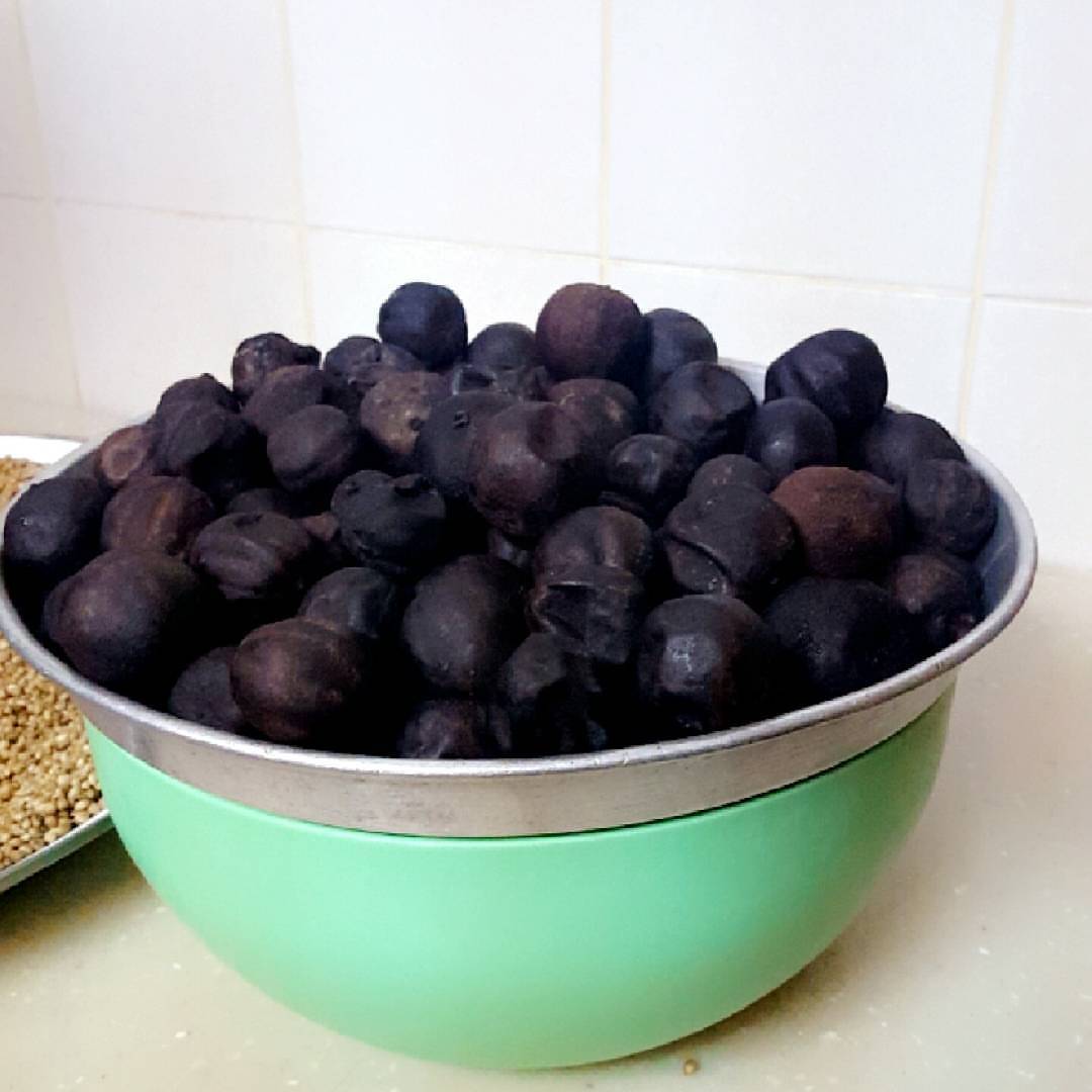 مرحلة التنظيف والتجفيف
#بهارات #الحريق #نجد