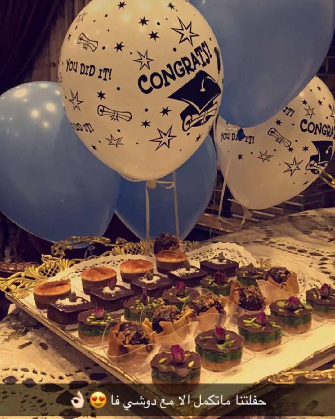 .
.
.
.بالعافية عليكم
.
.
.والف مبروك التخرج .
.
.