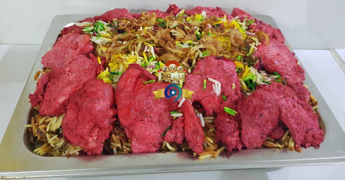 تكه تندوري برياني دجاج عروضنا المميزه
#بوفيهات
#عروض
#طبخات_امي_رحمها_الله . #المطبخ_العائلي #عروض_المطبخ_العائلي #سلطات_المطبخ_العائلي#اطباق_المطبخ_العائلي#المطبخ_العائلي_للذبايح
#الرياض#اطباق_رئيسيه#بوفيهات#مناسبات#استراحات#مدارس_الرياض#معلمات#طبخاتي#اكلاتنا الحصريه#الذ_الاكلات