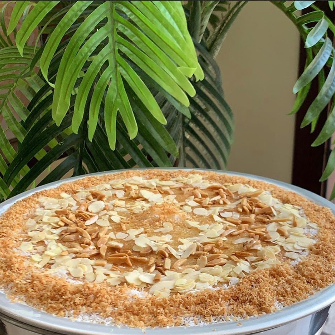 بسبوسه بحشوة ليڤير