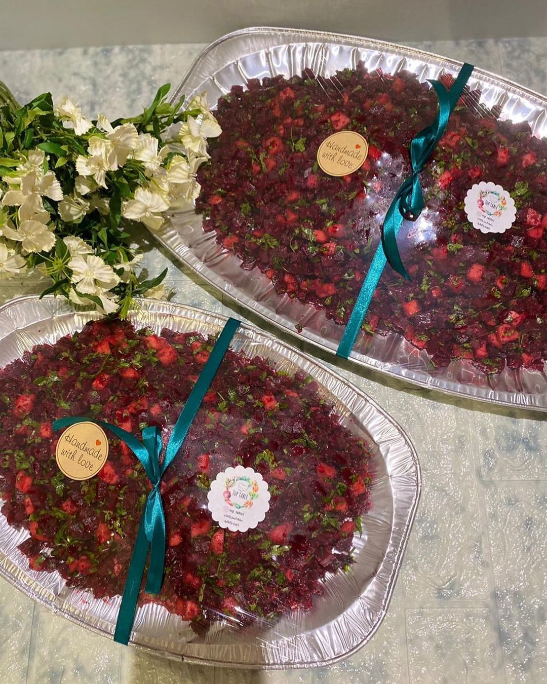 سلطة البنجر ، مفيدة وصحية ♥️