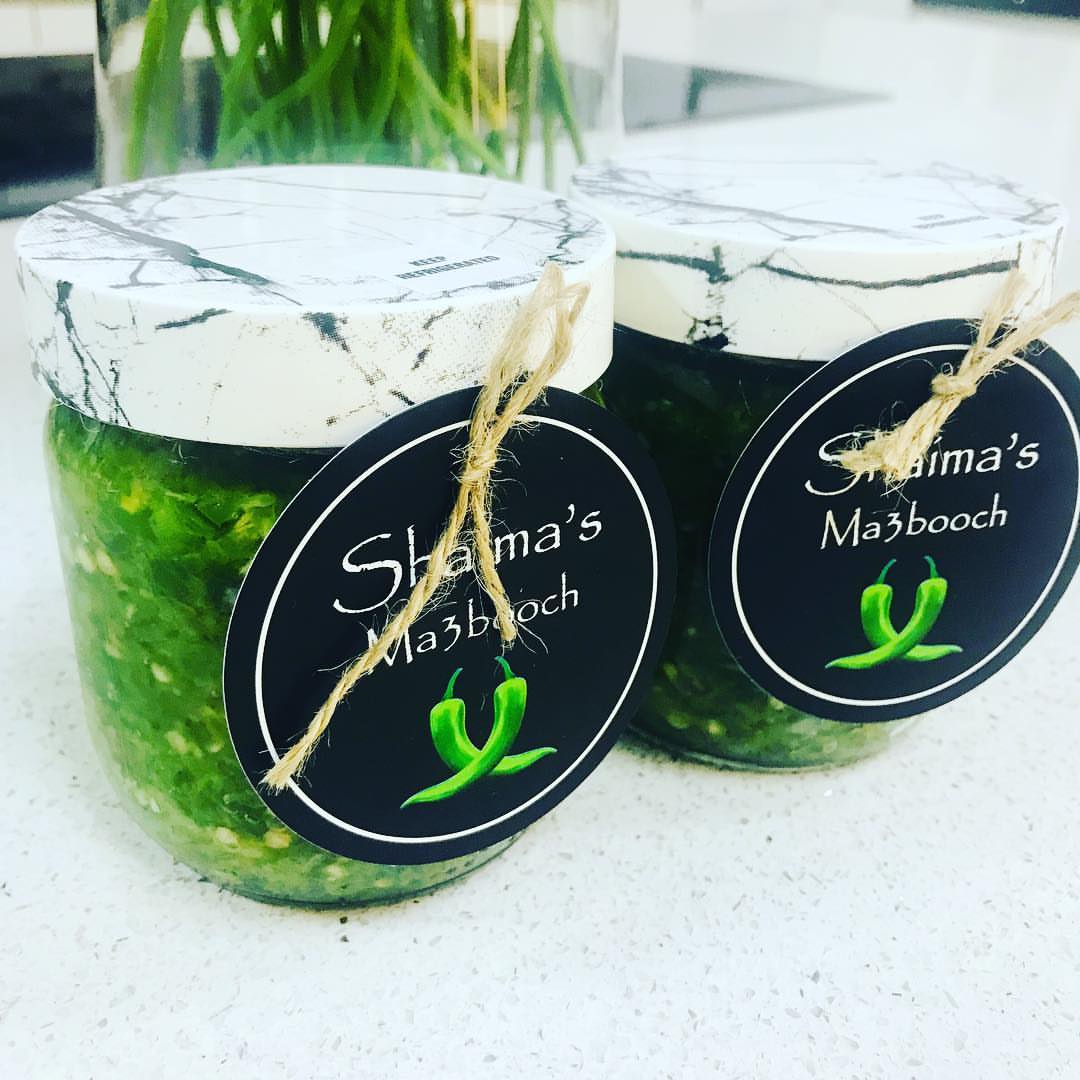 Our best seller “Green Ma3booch/relish” mild and can be made to your preference from MILD to XXXSPICY
الاكثر مبيعا "معبوج الفلفل الاخضر" .. يحضر على حسب طلبكم من متوسط الحراره الى شديد الحراره "لاااسع"