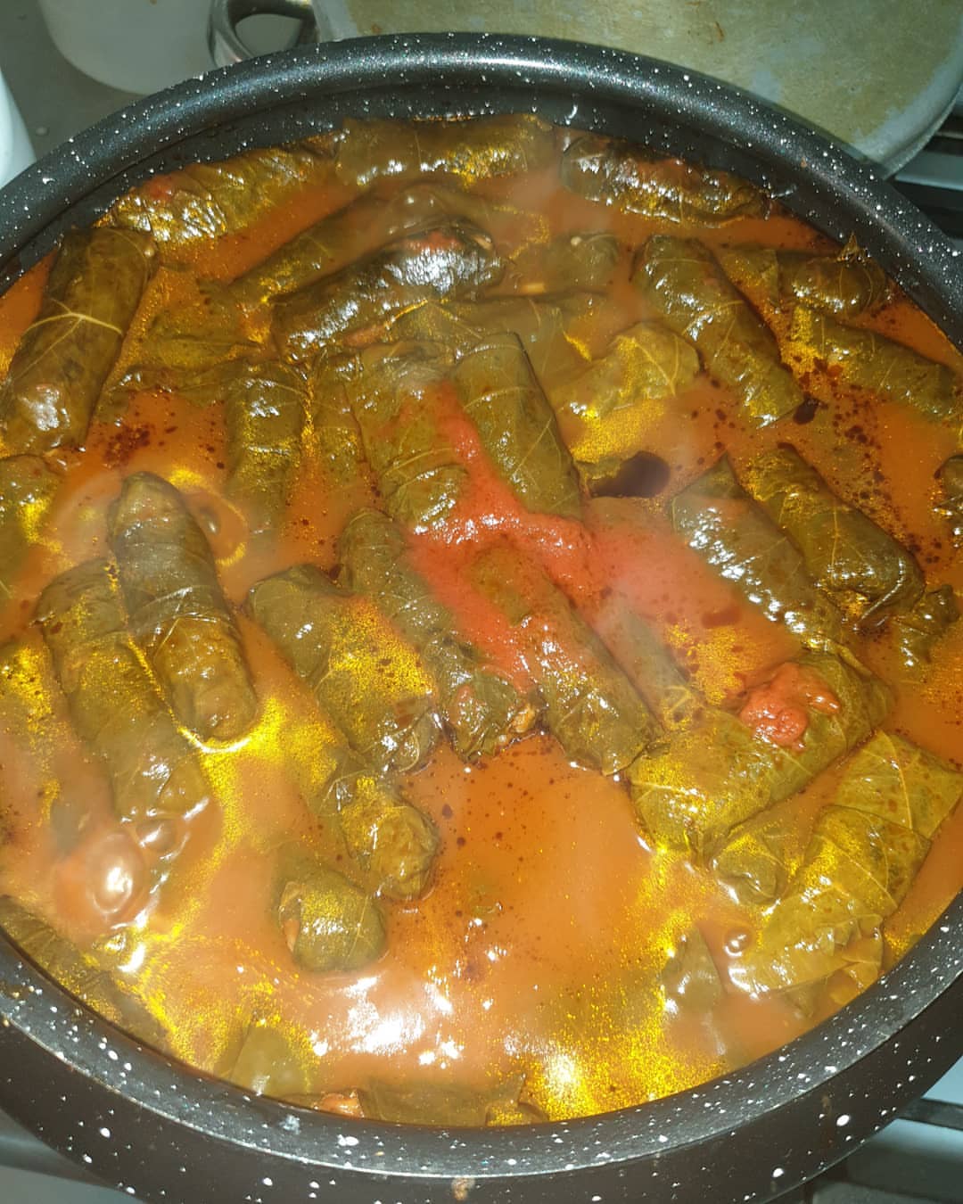 ورق عنب بالدبس اسبايسى