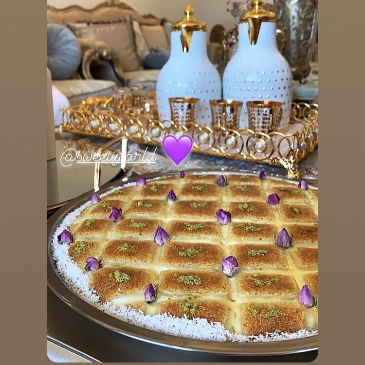 بسبوسة الكاروهات #بسبوسه #بسبوسه_بالقشطه #بسبوسة_الكاروهات