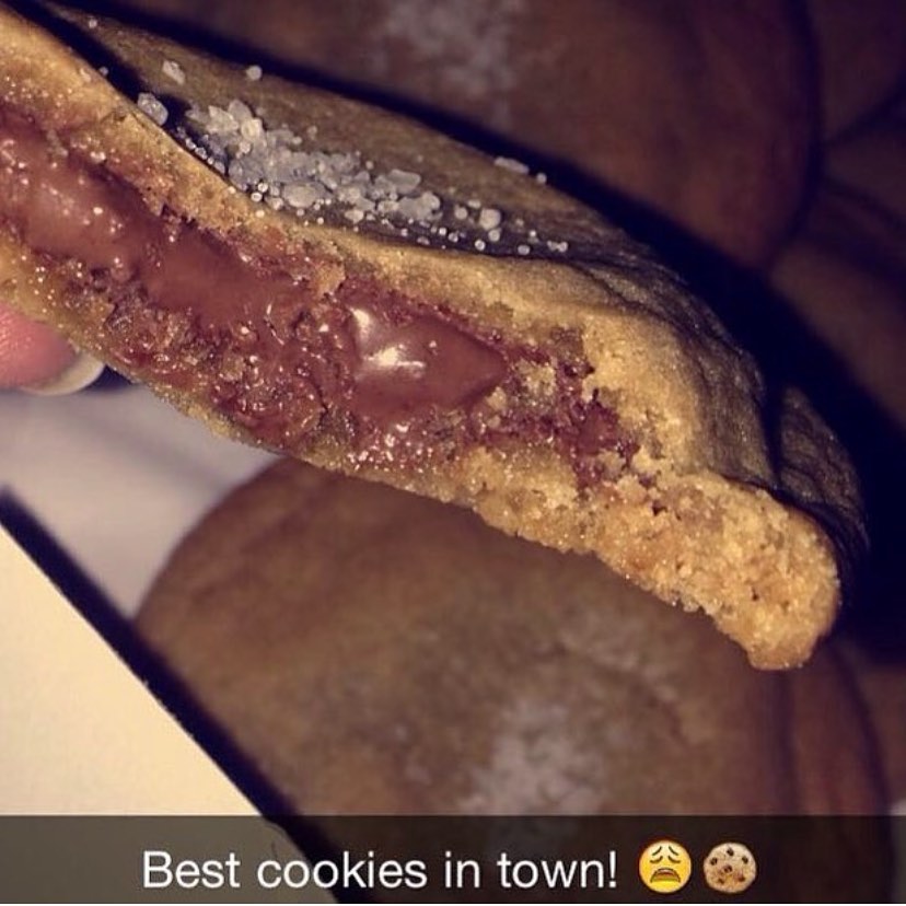 Try our best selling cookies today! Free delivery for Al Ain orders ✨ جرب الكوكيز اكثر مبيعاً! توصيل مجاني لطلبات العين!