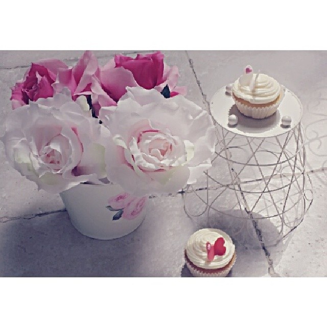 Spring cupcakes
احب الورووووود شو رايكم فالصورة؟