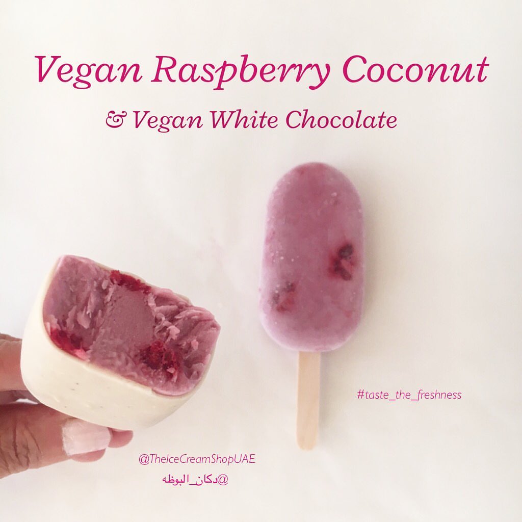 New finally got vegan white chocolate so I made ice popsicle , lovelies you can order it now with/without white chocolate shell. #yum #fresh #organic_popsicle #organic_ice_pops #taste_the_freshness #vegan #noartificialcolor #noartificialflavor #we_love_icecream #order_now #booza #boozawbas #dubai #mydubai #uae