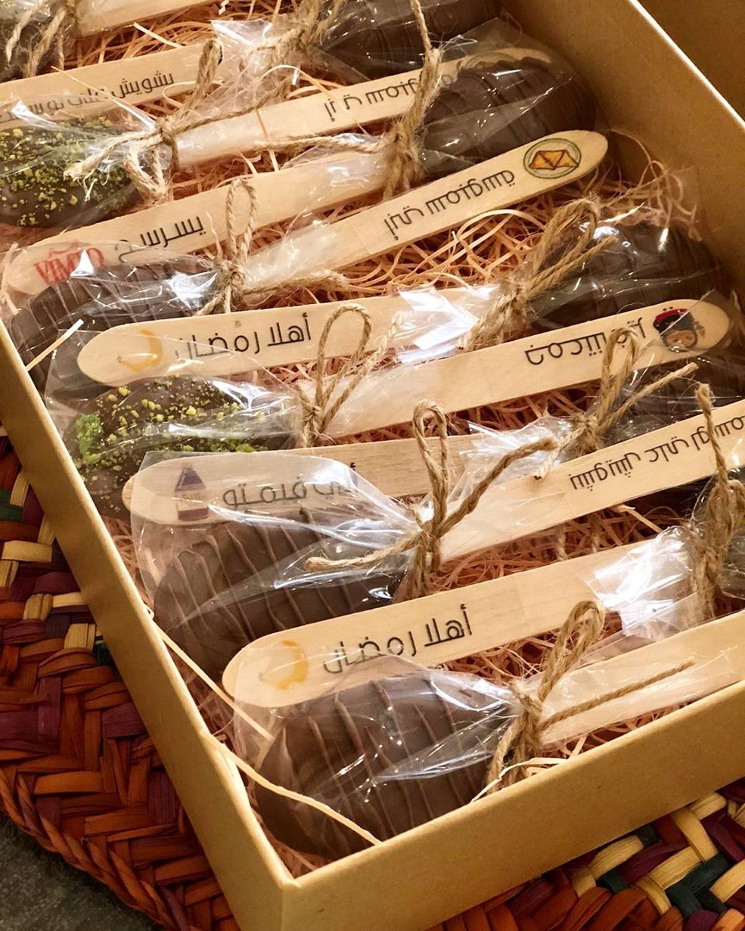 .
.
.
.
Ramadan Chocolate Spoons ✨