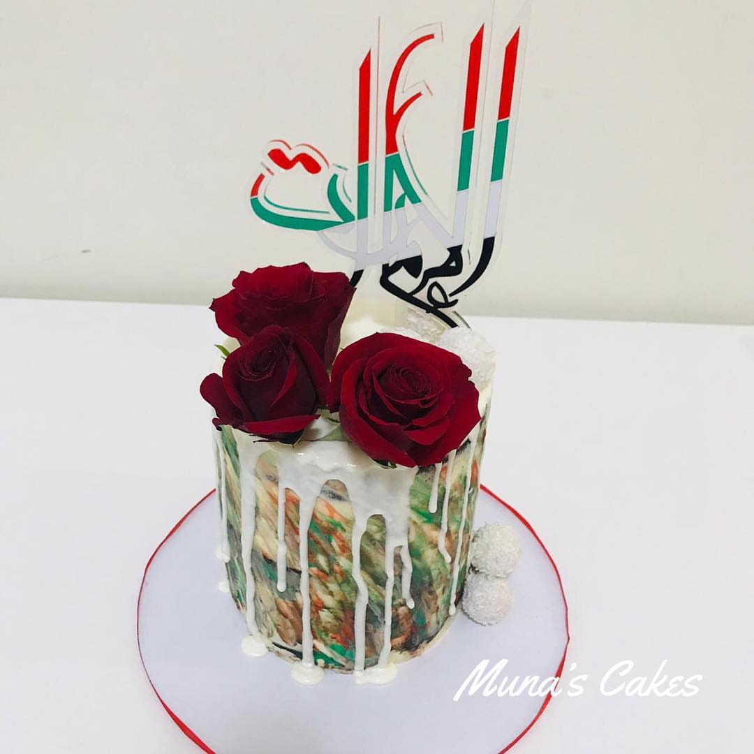 national day cake #cake#uae#nationaldaycake#nationalday#instagood#flag#chocolate#nutella#dubai#dxb