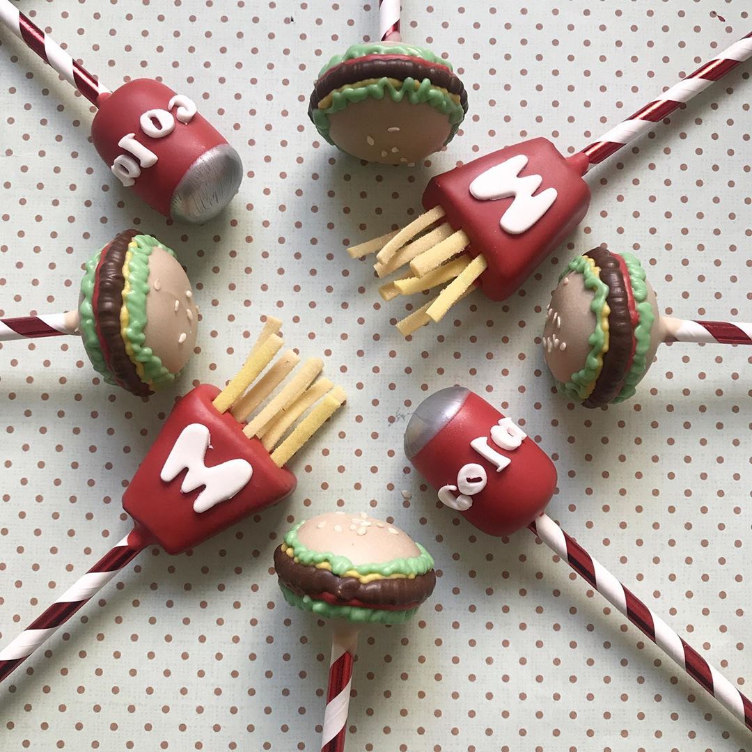 Fast food #cakepops #tomacakepops #cake #homemade #dubai #repost #instafood
