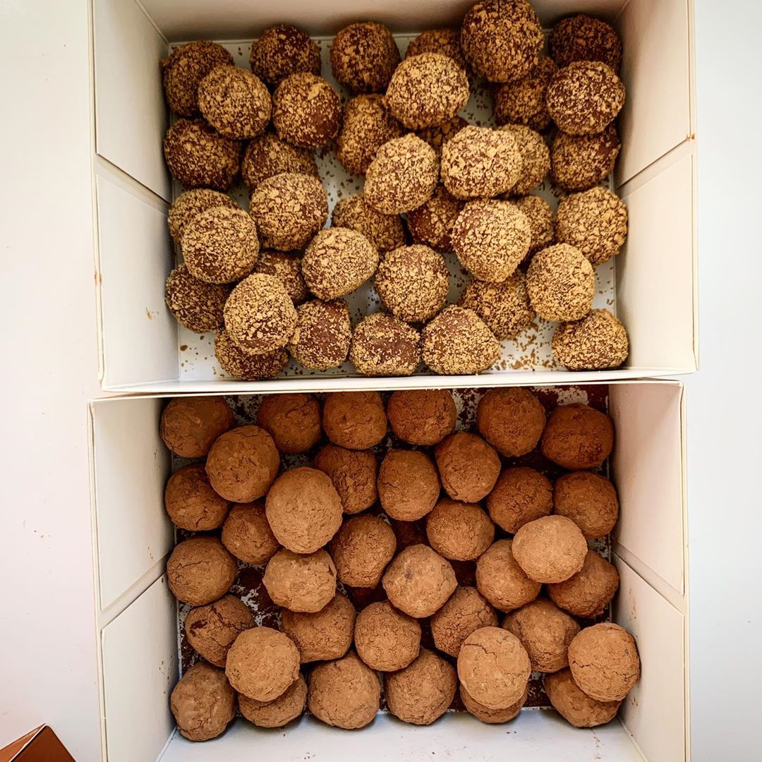 Truffles with best quality chocolate