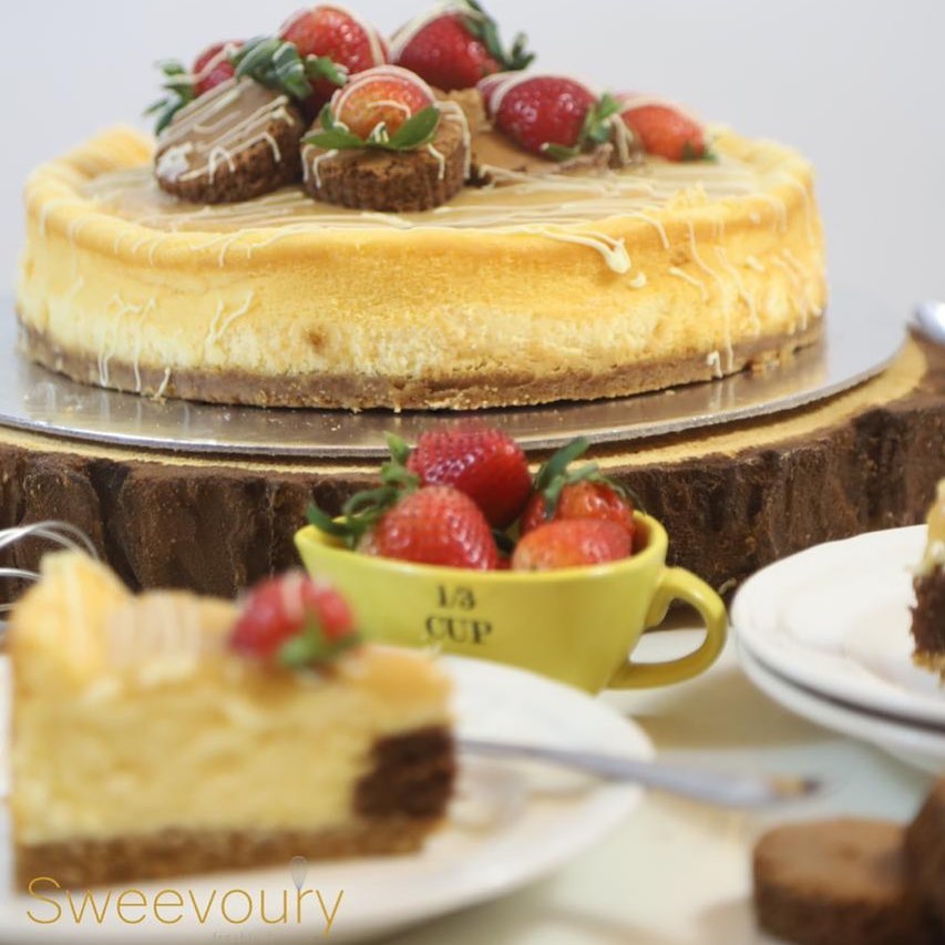 Brownie cheesecake