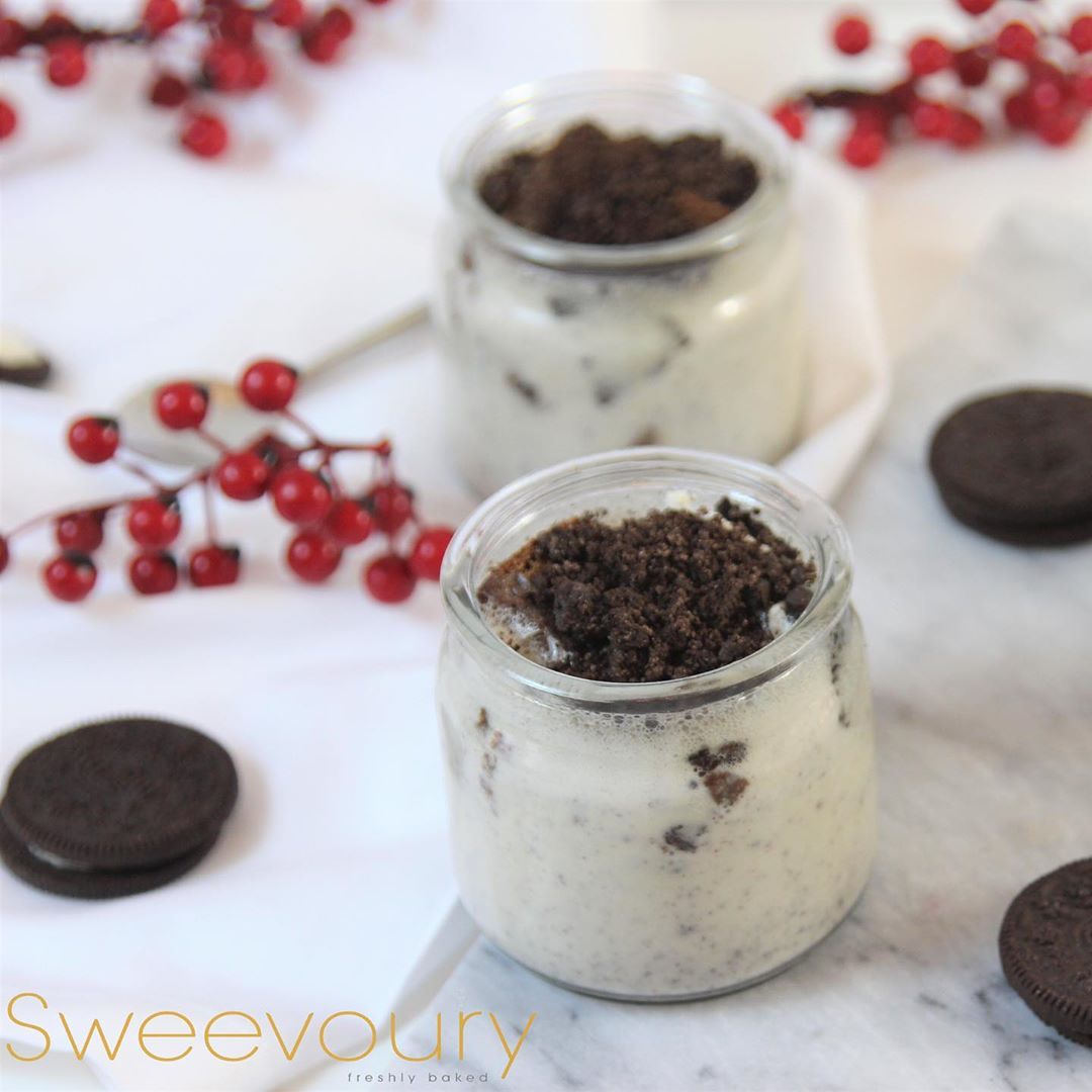 Cookie N cream mousse