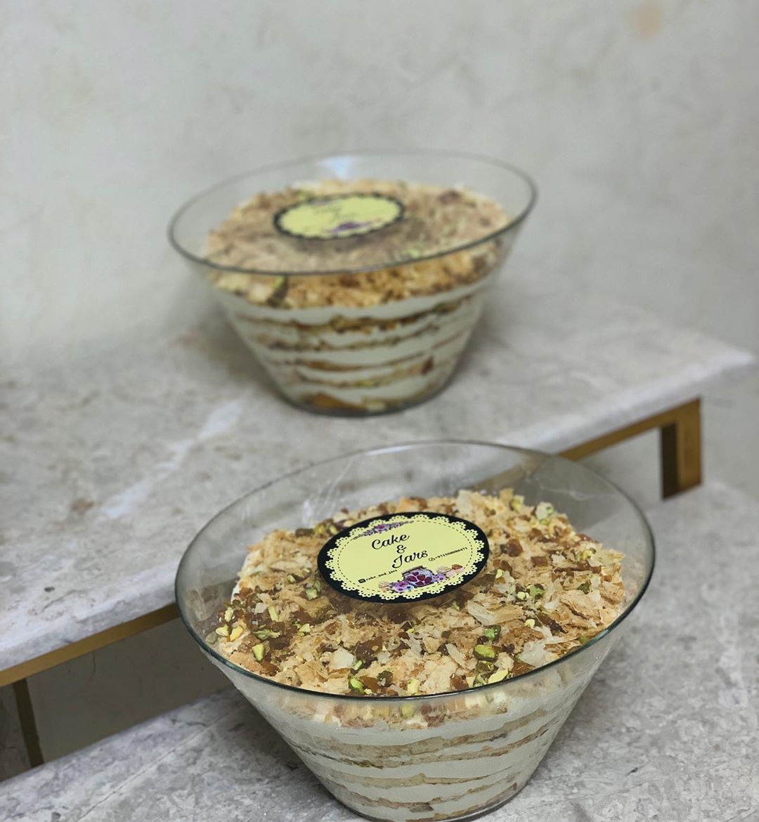 #orders #trifle #cake #dubai##ترايفل