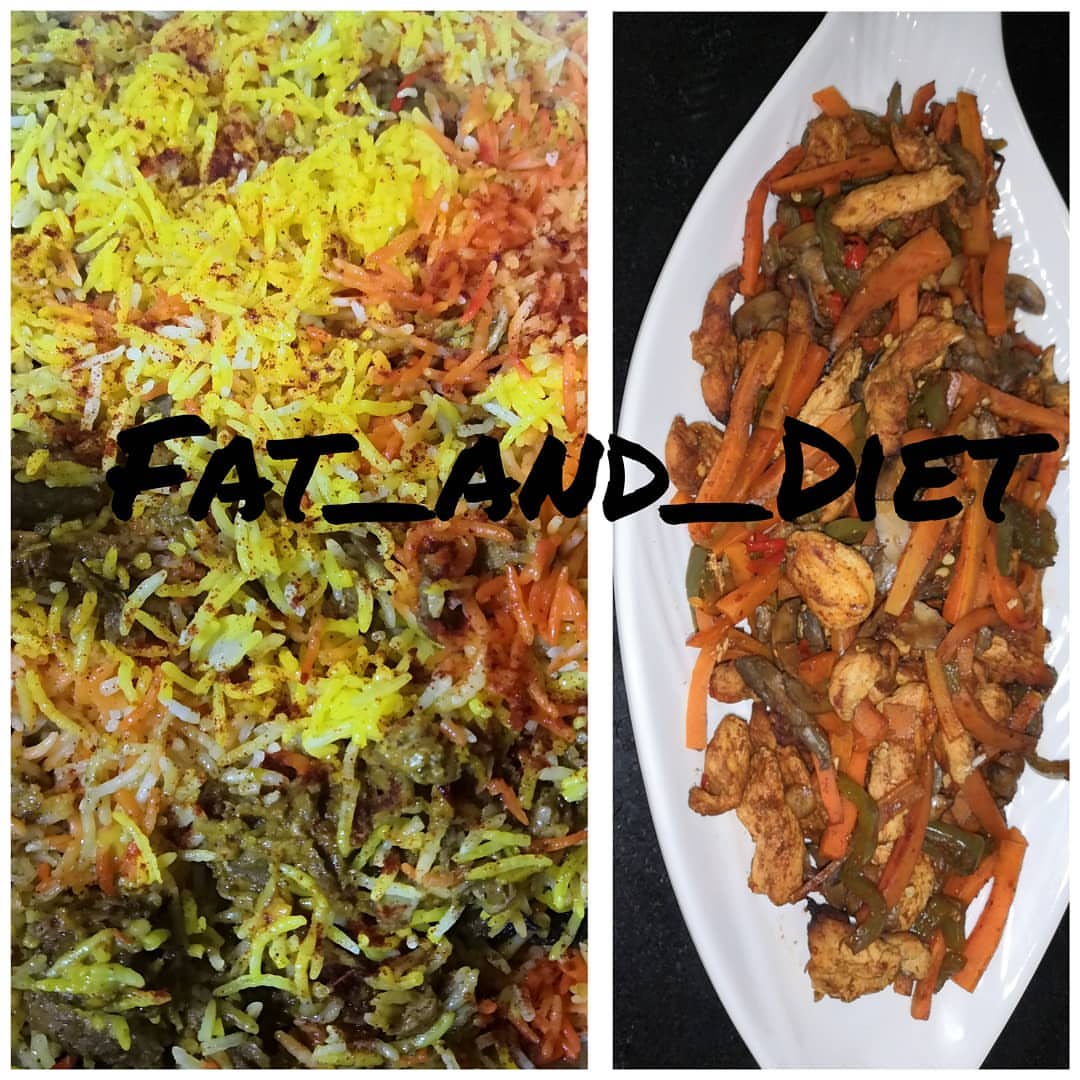 #برياني_لحم & #اكل_دايت_لذيذ