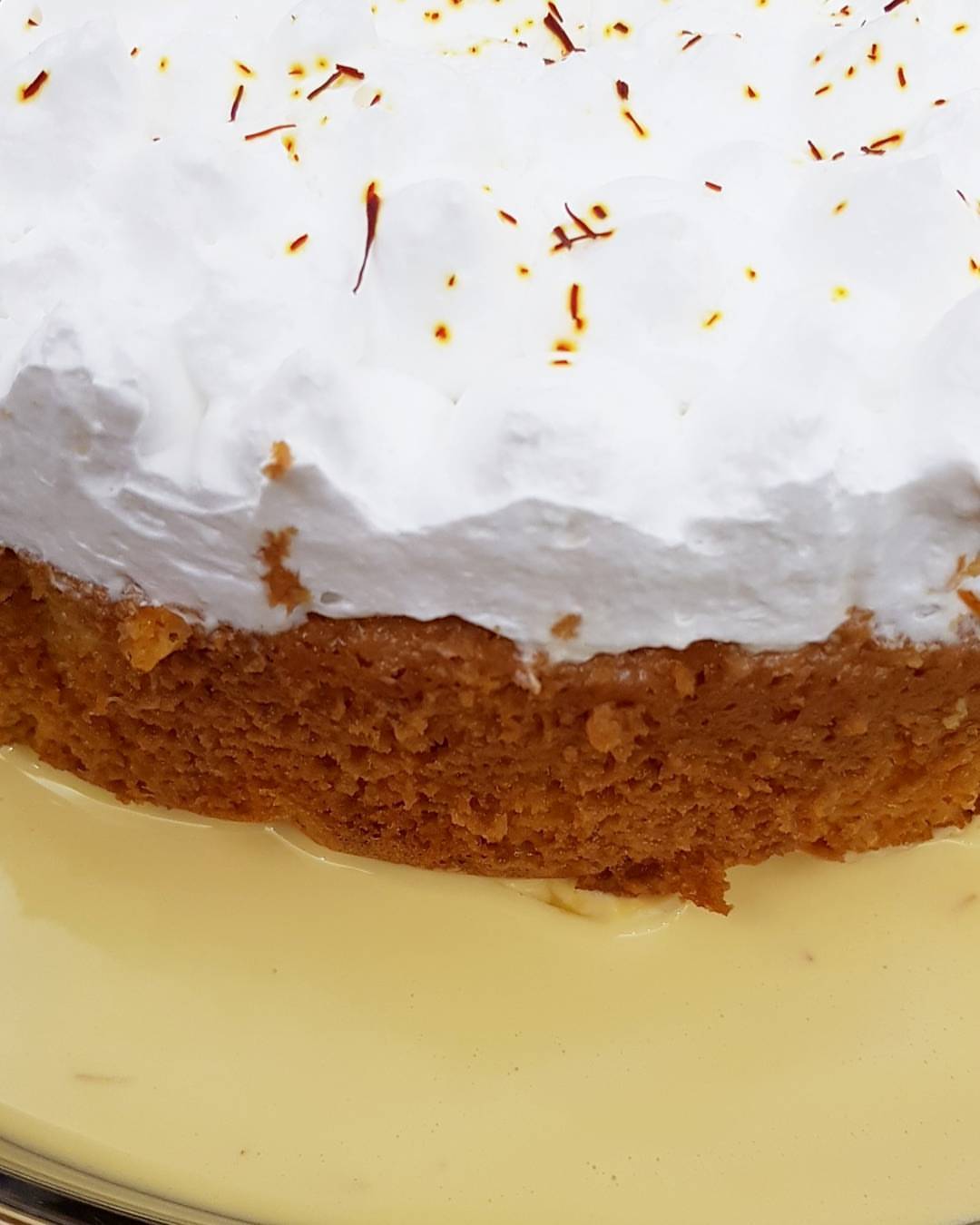 #milkcake #كيكة_الزعفران #دشيز #جديدنا
