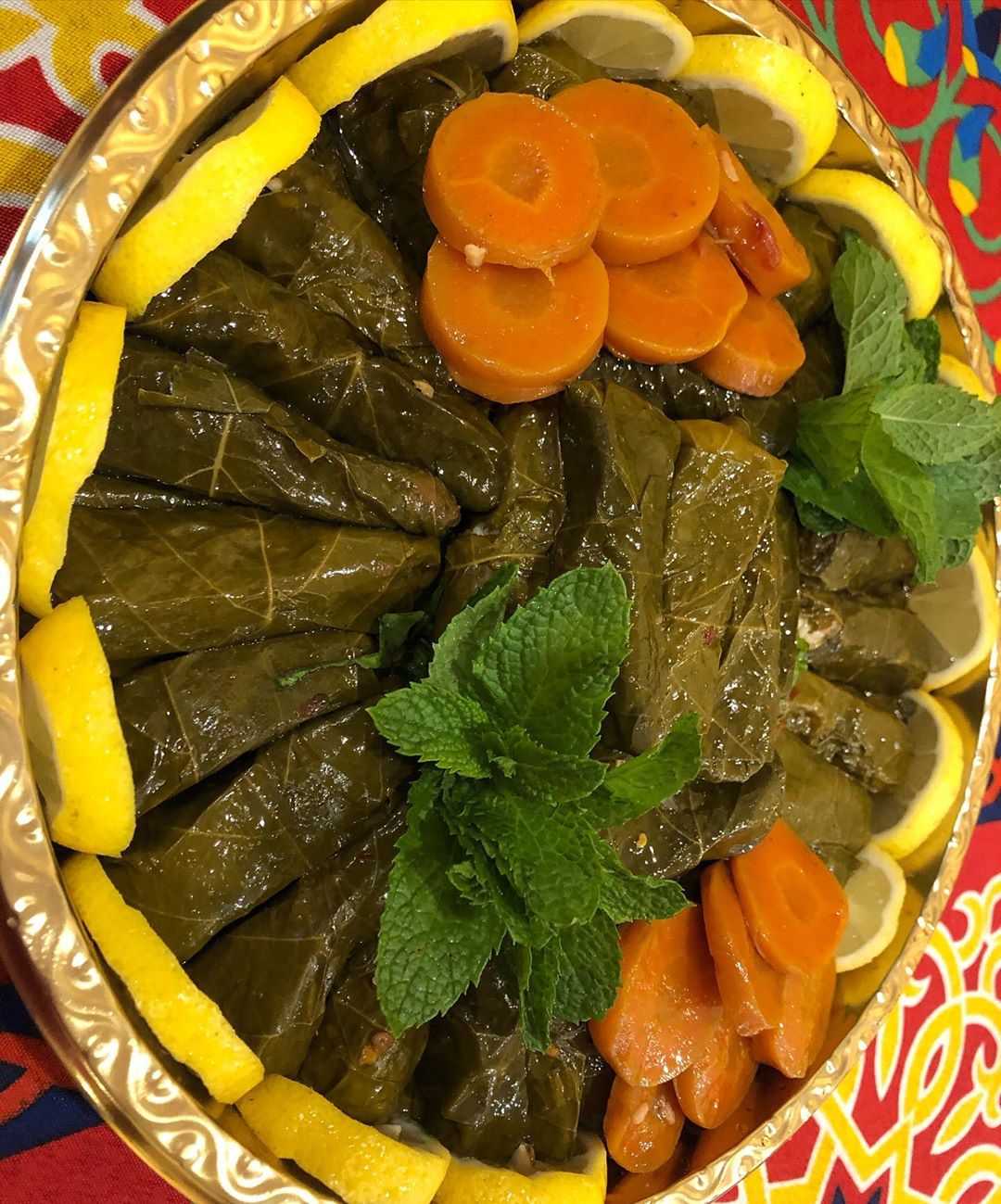 ورق عنب بالزيت والليمون #عوافي#تواصي#ورق_عنب #كعك_العيد #