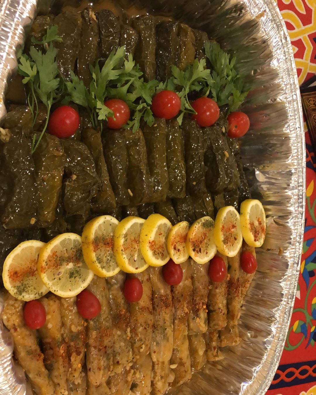 صياما مقبولا وافطارا شهيا وتقبل الله طاعتكم #كعك#محاشي#ورق_عنب #عوافي#رمضان_كريم_خليك_بالبيت