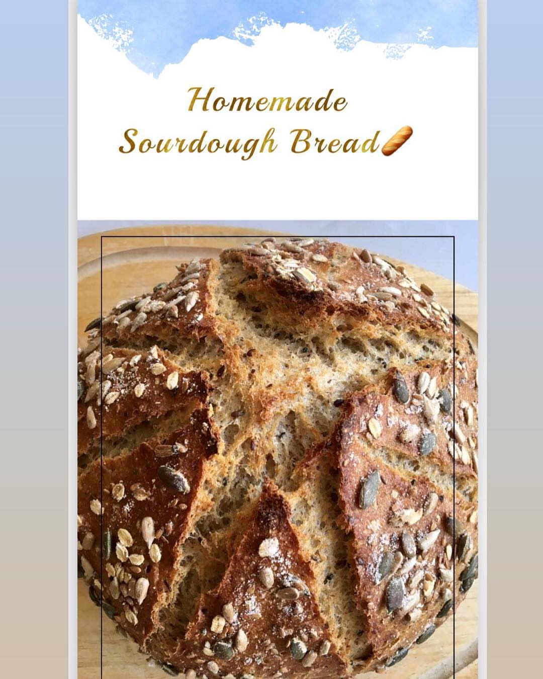 Sourdough Bread .
.
.
.
#sourdough#sourdoughbread#healthyrecipes#healthyeating#homebakedbread#baytooti_jo#order_now#order_dm#careembox#supportsmallbusiness#amman#jo#visitjo#خبز_بيتوتي#خبز_بيت#وصفات_صحية#تواصي_اكل_بيتي #تواصي_عمان #ادعم_المحلي #عمان#الاردن