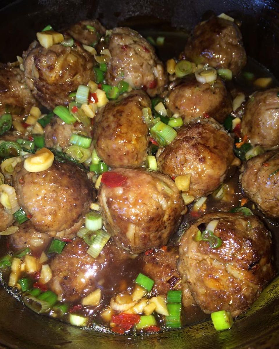 Chinese Meat-balls .
.
.
.
#chinese_food#meat_balls#chinese_recipes#soya_sauce#order_now#order_dm#home_made#supportsmallbusiness#support_local#chinesecuisine#visitjordan#baytooti_jo#amman#jordan#صيني#كرات_لحمة#اكل_صيني#بيتوتي#تواصي_عمان #تواصي_اكل_بيتي #ادعم_المحلي #بيتوتي#عمان_#الاردن