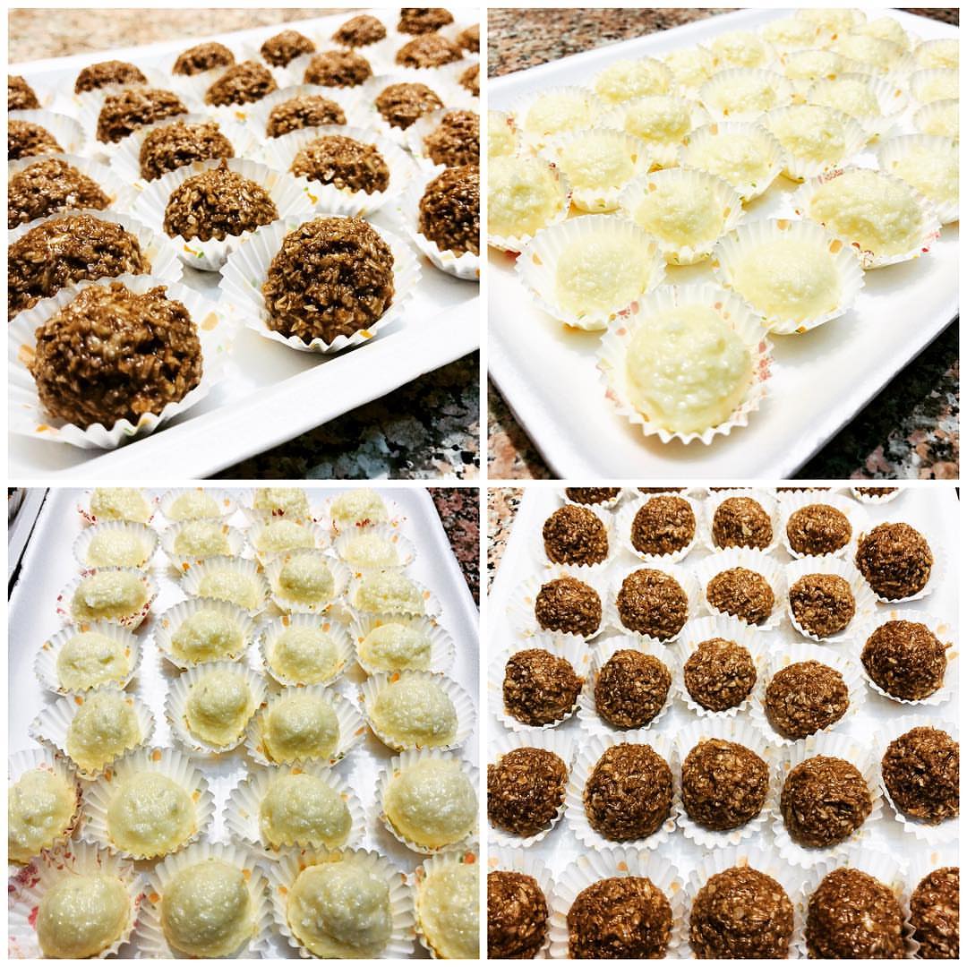 كرات جوز الهند
#Food #Sweets #coconut #chocolate #Taskitchen #Orders #Delicious #Tasty #Jordan #amman