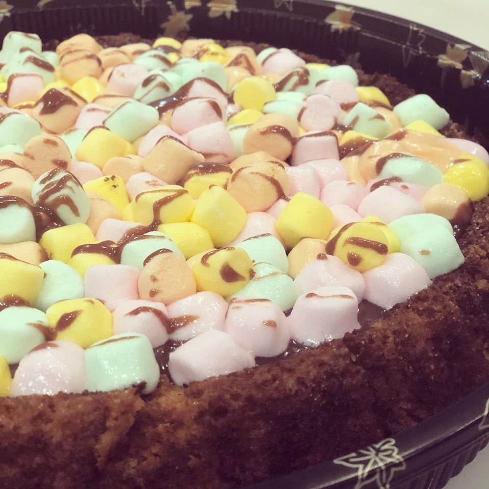كيكة #العيد #بالمارشميلو #خالي_من_الجلوتين