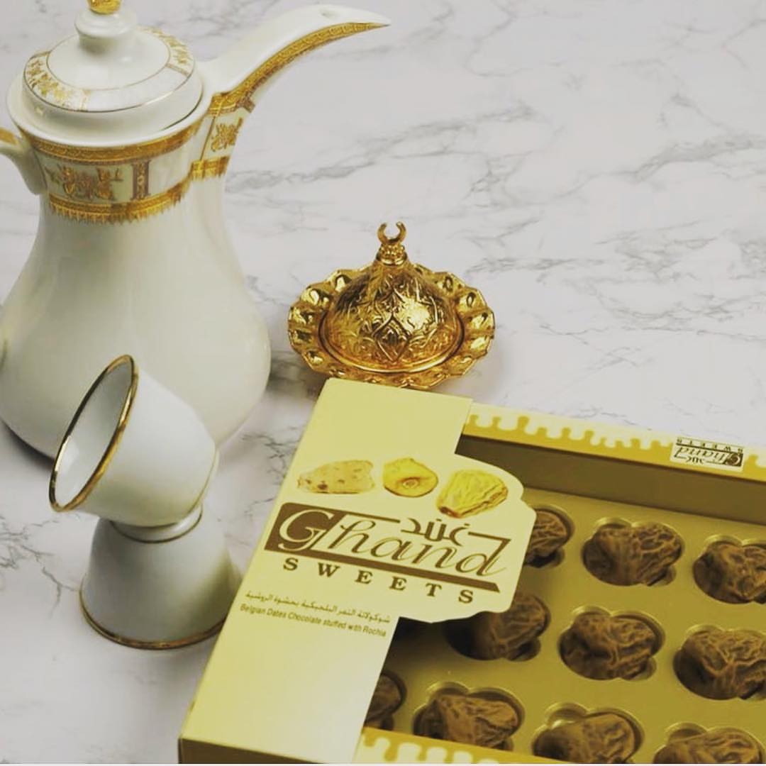شوكولاه بلجيكي على شكل التمر ( محشي روشيه )
