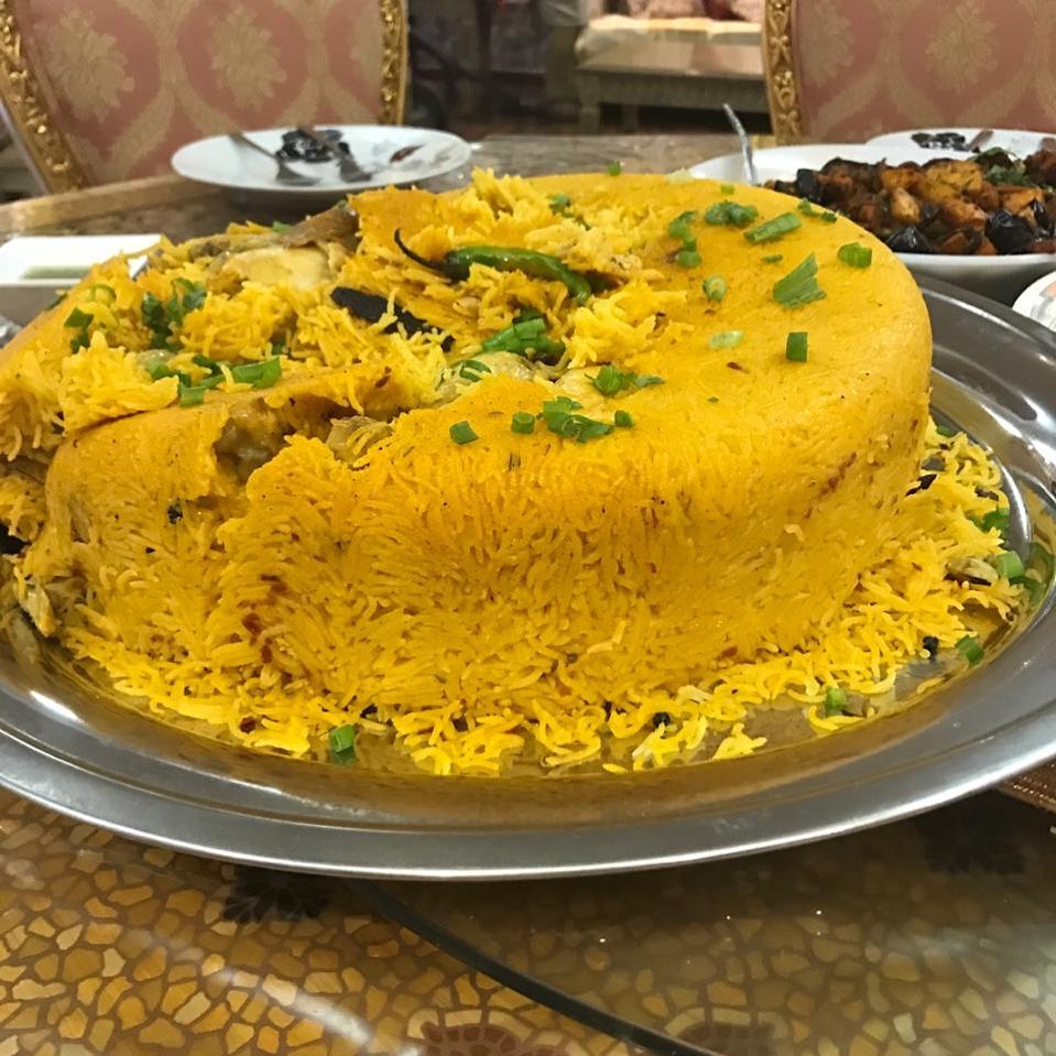 المندي باستخدام قدر المندي
