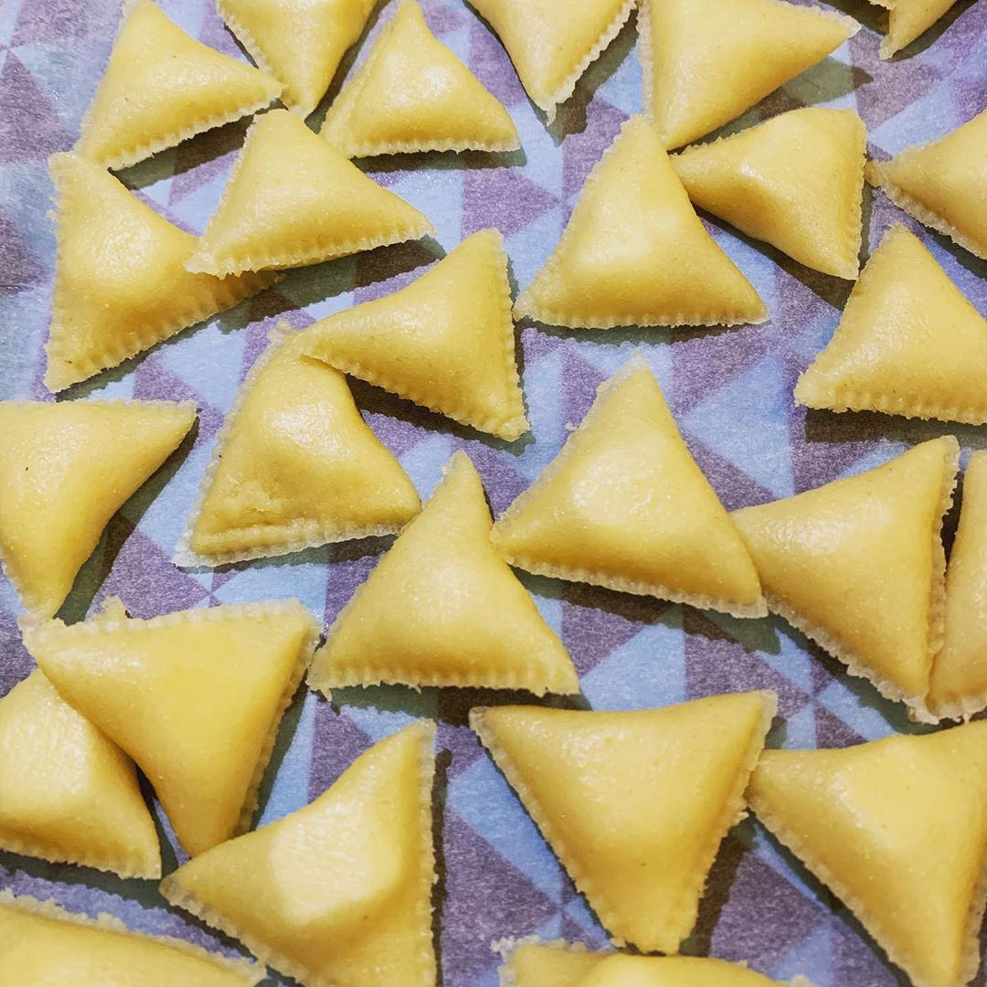 مثلثات السميد #رمضان #حلا
