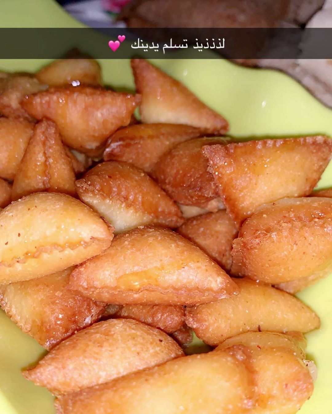 #رايكم_يهمني مثلثات السميد #حلى_قهوه