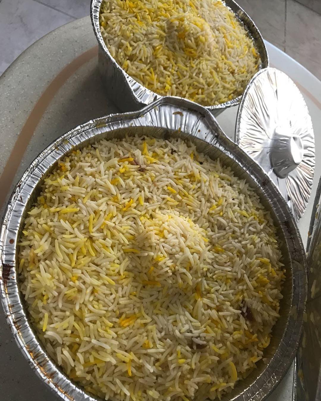 مقلوبة دجاج وخضار مقاسين ( حبة دجاج كاملة) ( نص حبة دجاج)
