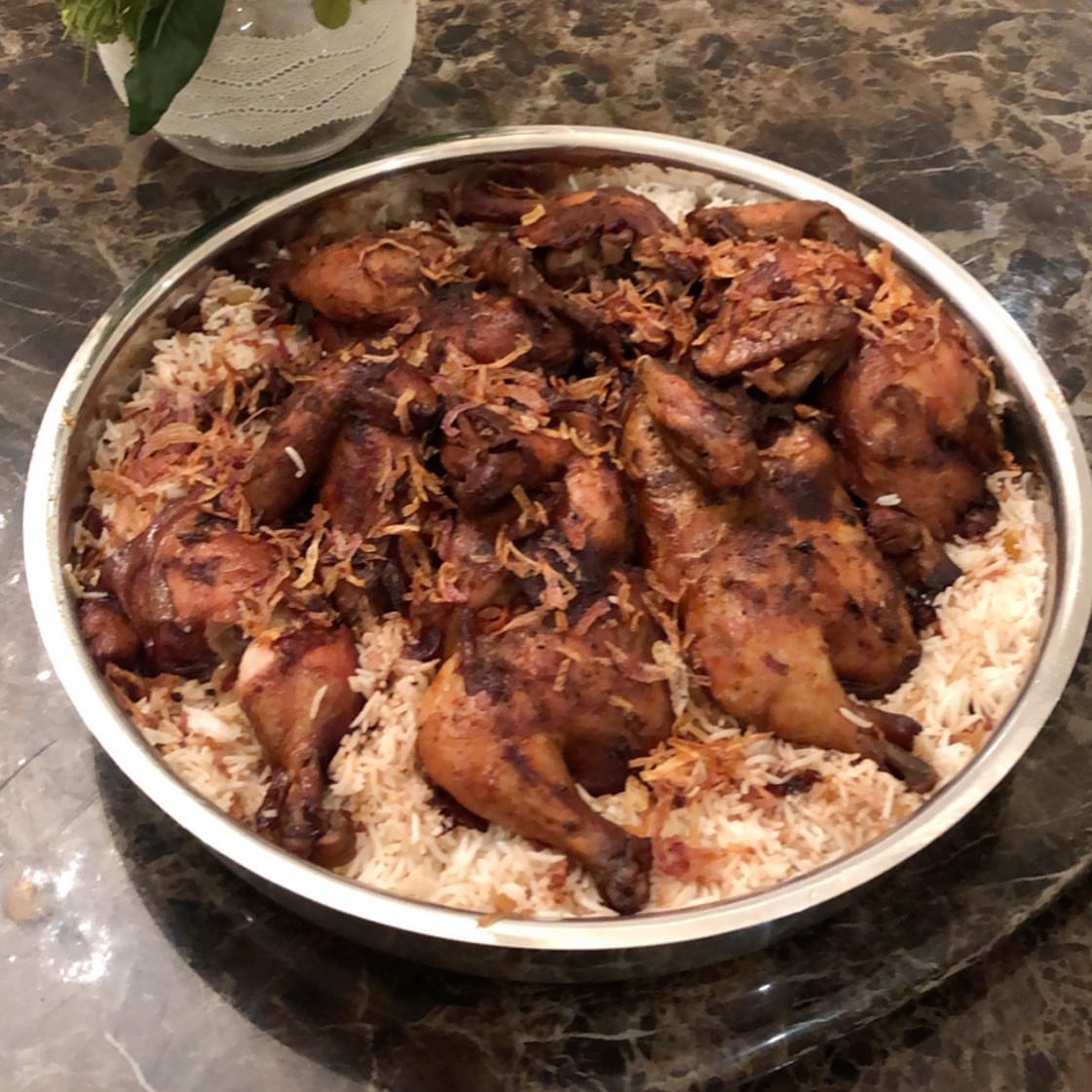 دجاج بالصوص البني#دجاج #رز #شعبيات #فطاير#سلطات