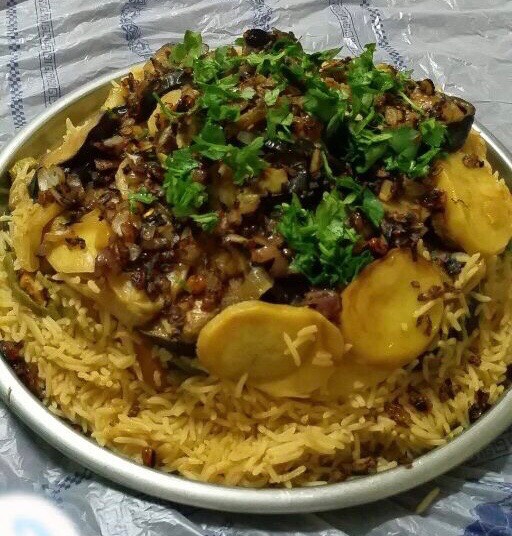 مقلوبة دجاج