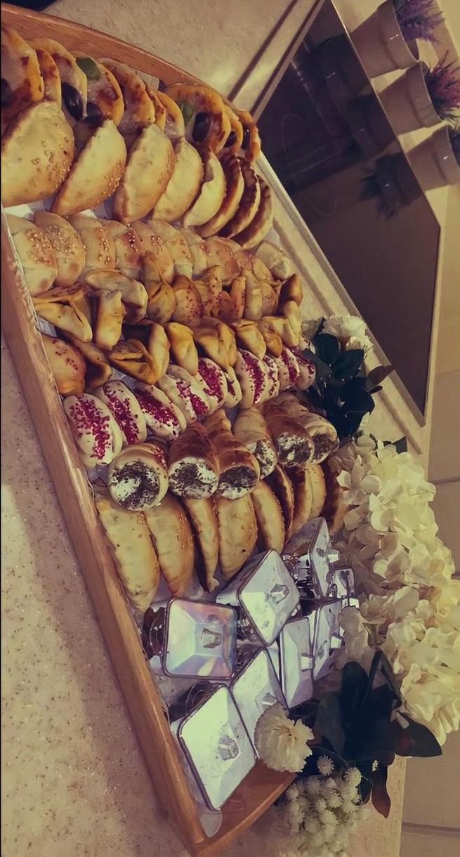 فطائر مشكله و ورق عنب