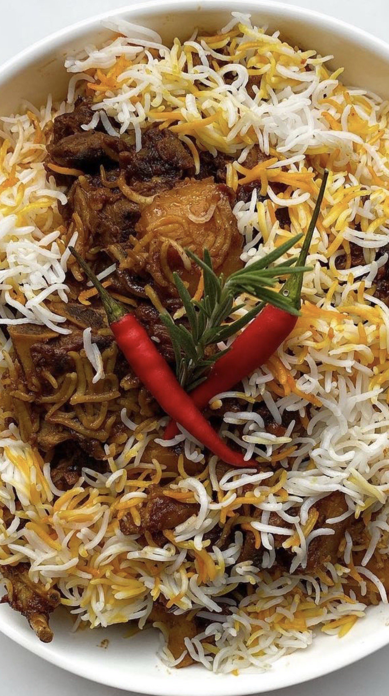 برياني دجاج ب الخضار حبه