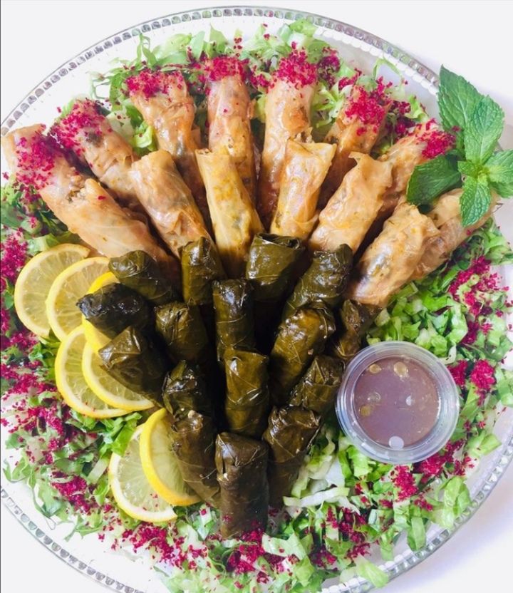 مشكل محشي ورق عنب + ملفوف حجم صغير
