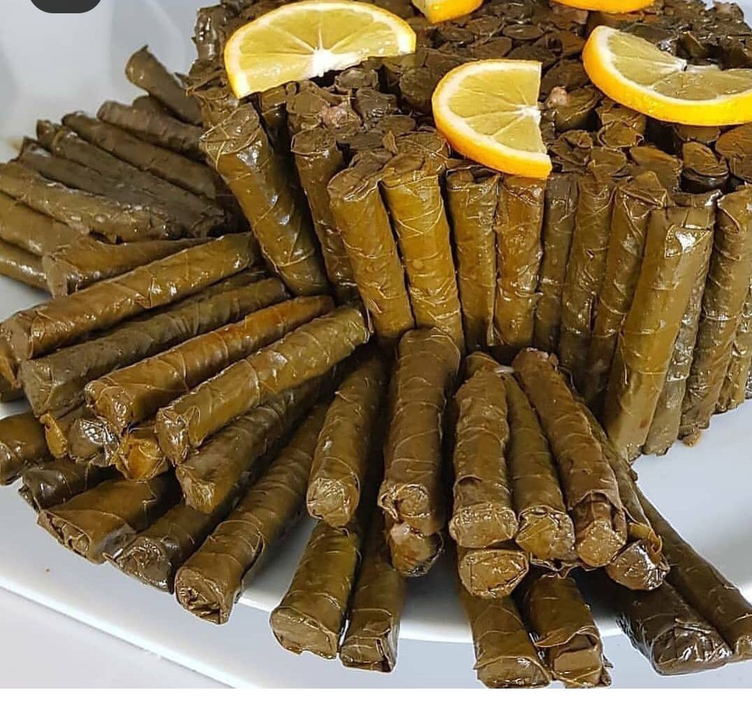 ورق عنب بزيت الزيتون