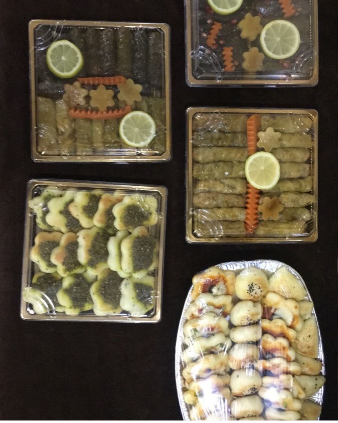 ملفوف وورق عنب ومعجنات لسهراتكم