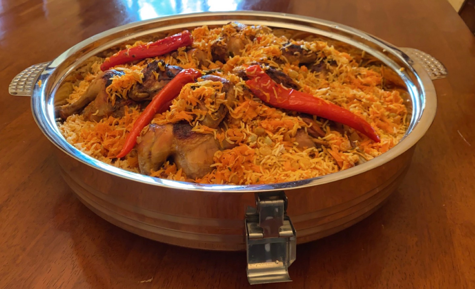 رز بخاري بالدجاج