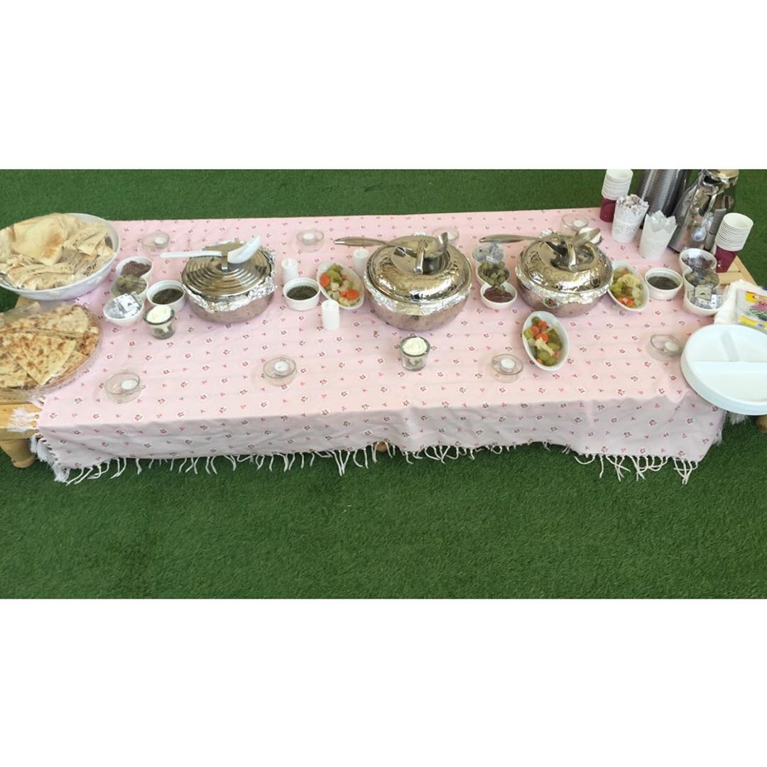 طلبية فطور في أكاديمية البرهان #كبيبة_حايل #ورق_عنب #فطور_صباحي #سخانات_بوفيه #فول#شكشوكة#مجابيس_معابيج #برياني#حلى_بارد
