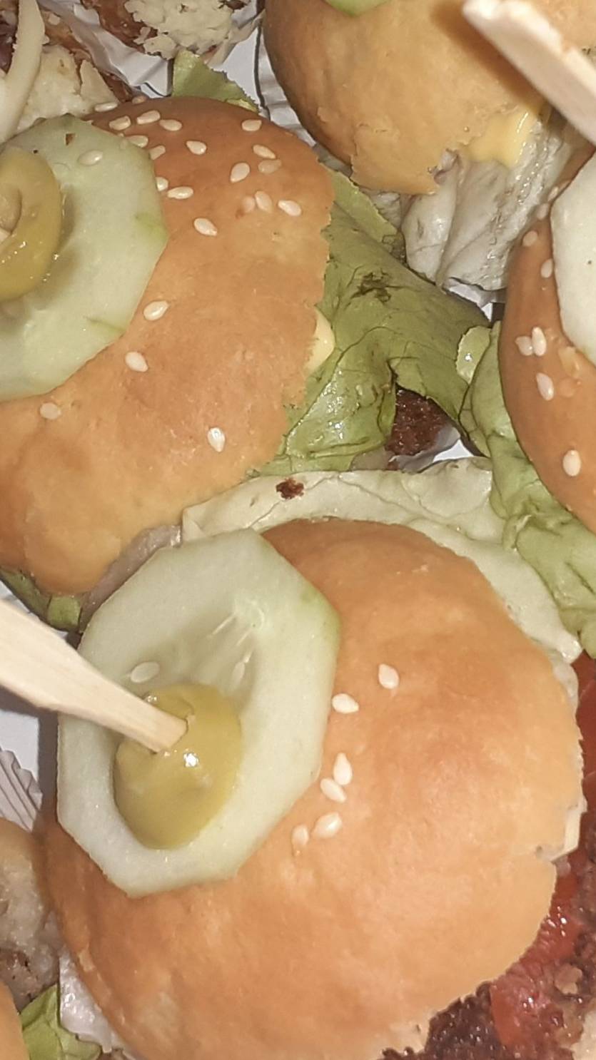 Mini hamburger