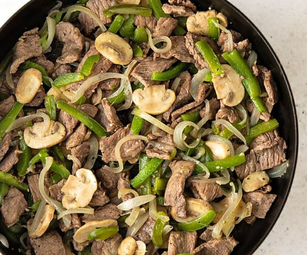 Keto Philly Cheese Steak 250 Ribeye Beef