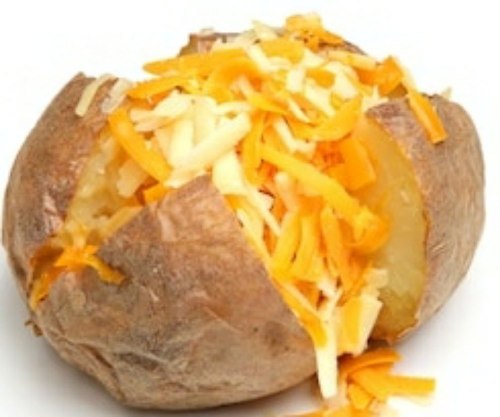 Mixed Cheese Baked Potato
