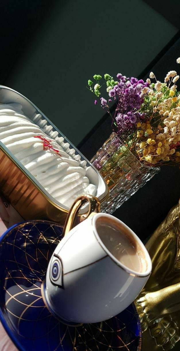 كيكة الزعفران بثلاثة احجام